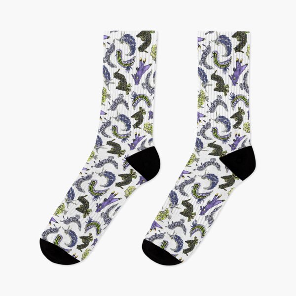 Item preview, Nudibranch Party Electric Wasabi designed and sold by Kelsey Worth.