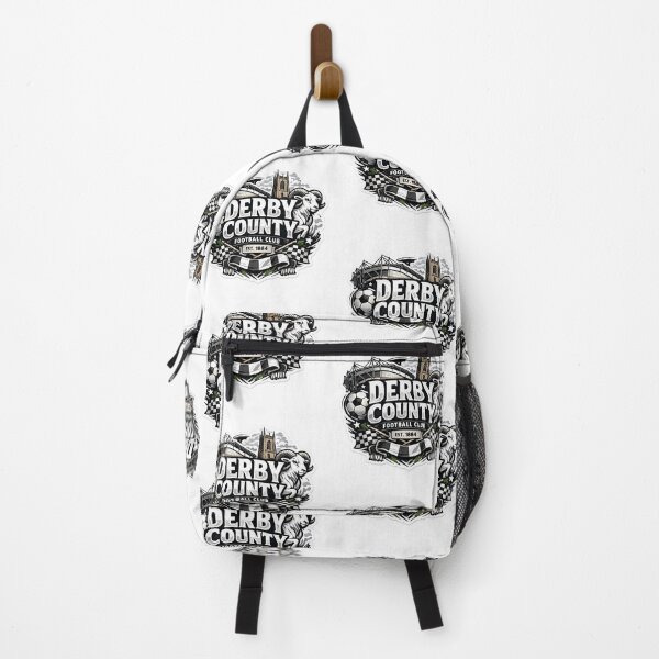 Item preview, Derby County Vintage Football Fan Art | Rams Football Club Established 1884 Supporter Design designed and sold by GarnerSupplyCo.