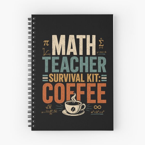 Item preview, Math Teacher Survival Kit Coffee designed and sold by Alpacatata.