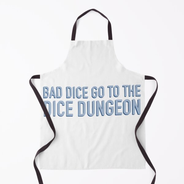 Item preview, Bad Dice Go To The Dice Dungeon Sticker D&D Tabletop RPG Decal designed and sold by averyspecialrodent.