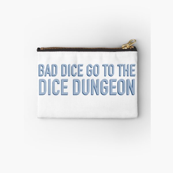 Item preview, Bad Dice Go To The Dice Dungeon Sticker D&D Tabletop RPG Decal designed and sold by alexmaushaus.