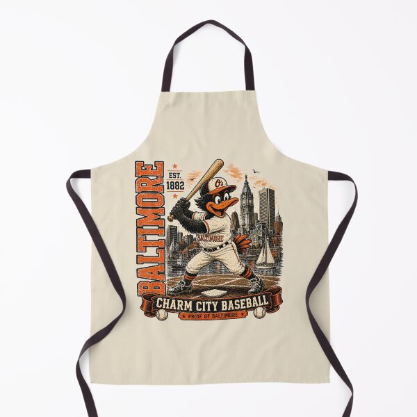Item preview, Baltimore Charm City Baseball Vintage Oriole Mascot, Retro Baseball Fan Gift designed and sold by GhostDawgs.