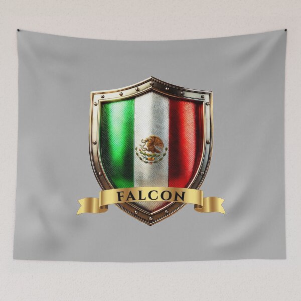 Item preview, Falcon Mexican Heritage Crest Shield designed and sold by Highlandkings.