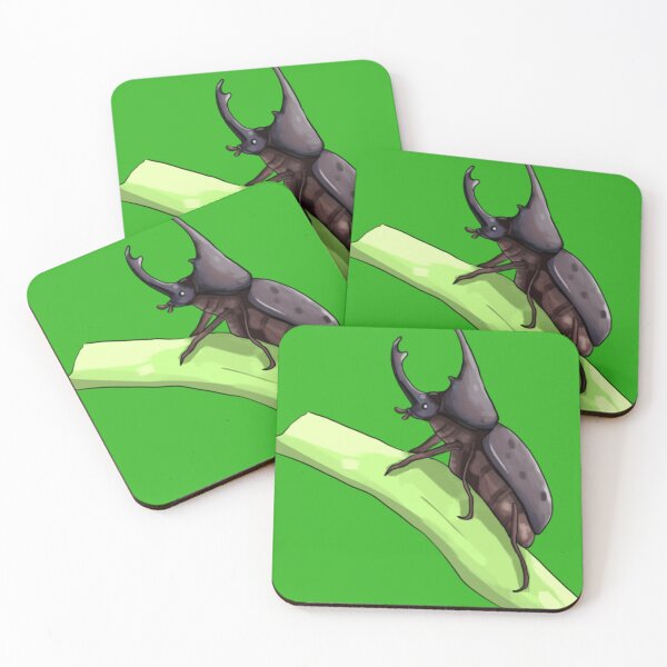 Item preview, Majestic Horned Beetle King designed and sold by beegrden.