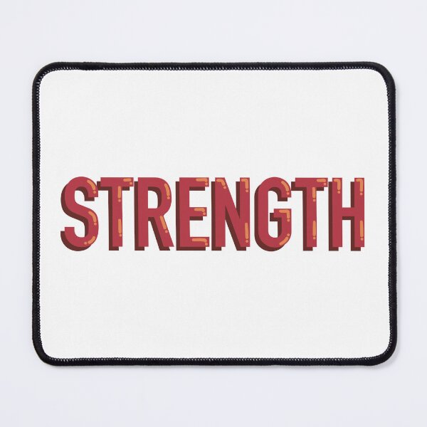 Item preview, Strength Statistic 5E Sticker D&D Tabletop RPG Decal designed and sold by alexmaushaus.