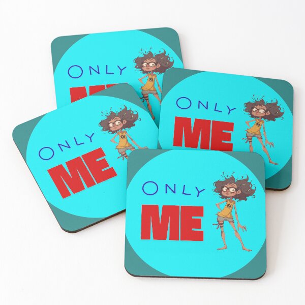 Item preview, Only me and a young woman in a neon blue circle designed and sold by Art70shop.