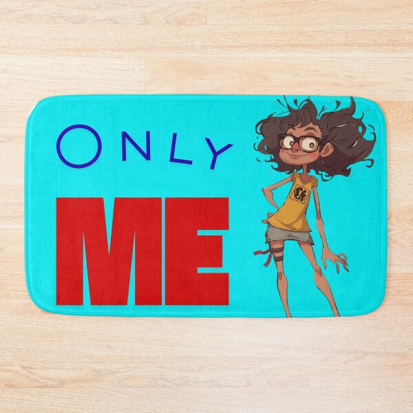 Item preview, Only me and a young woman in a neon blue circle designed and sold by Art70shop.