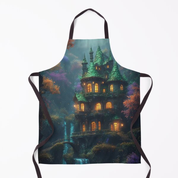 Item preview, Mystic Haven: Emerald Spire Falls Sanctuary designed and sold by Vhelir-Art.