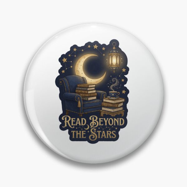 Item preview, Celestial Reading Corner Sticker designed and sold by Imaginarium of Chaos falcon88 .