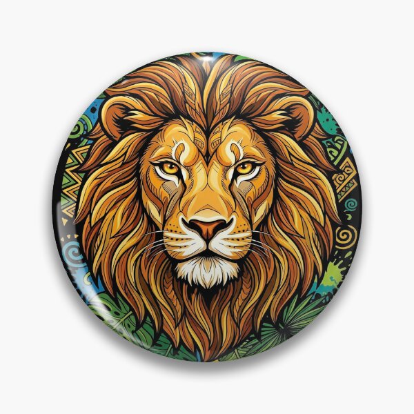Item preview, lion designed and sold by kinanandi.