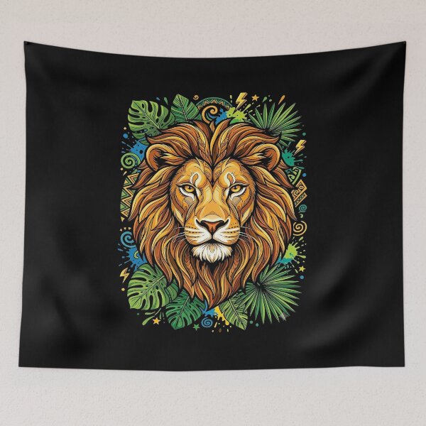 Item preview, lion designed and sold by kinanandi.