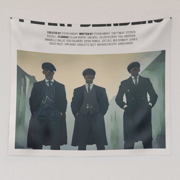 Item preview, Peaky Blinders Original Custom Vintage Movie Poster Wall Art designed and sold by Cool Robot Bro..