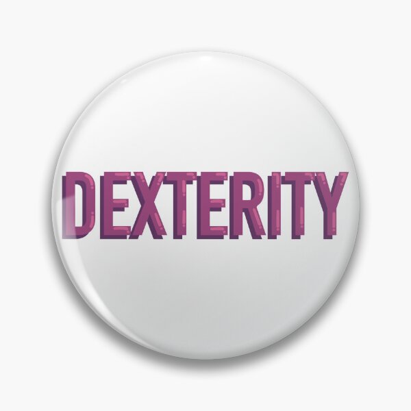 Item preview, Dexterity Statistic 5E Sticker D&D Tabletop RPG Decal designed and sold by alexmaushaus.