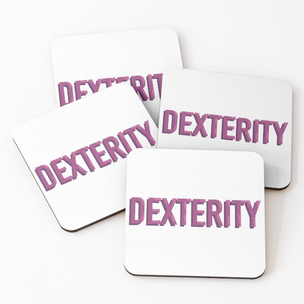 Item preview, Dexterity Statistic 5E Sticker D&D Tabletop RPG Decal designed and sold by alexmaushaus.