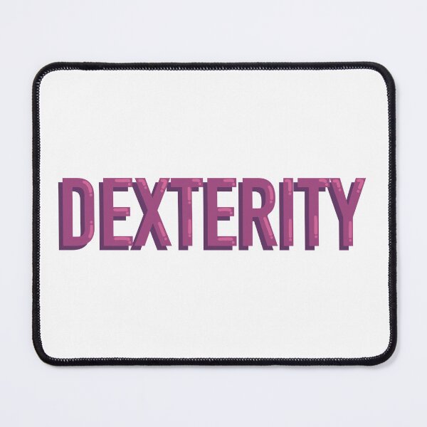 Item preview, Dexterity Statistic 5E Sticker D&D Tabletop RPG Decal designed and sold by alexmaushaus.