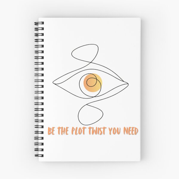Item preview, Be The Plot Twist You Need Minimalist Graphic designed and sold by RunningWhiskers.