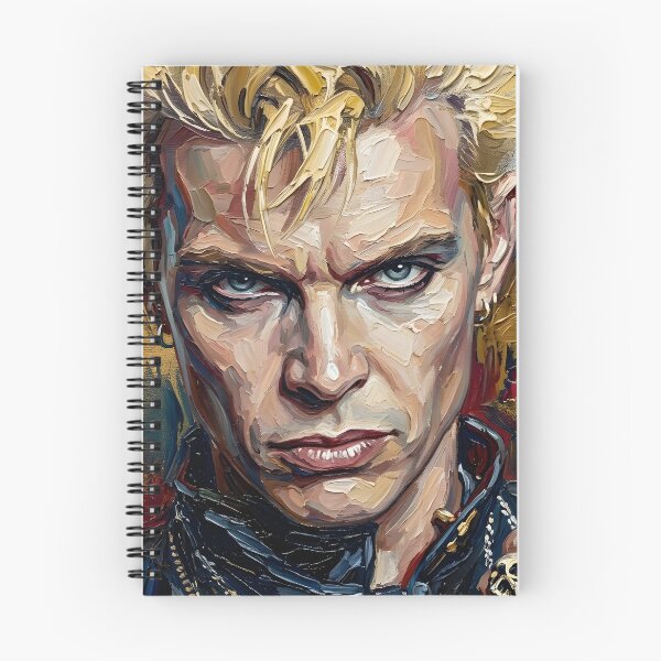 Item preview, Billy Idol Oil Painting designed and sold by maretsad.