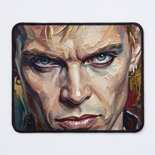 Item preview, Billy Idol Oil Painting designed and sold by maretsad.