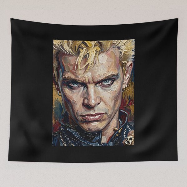 Item preview, Billy Idol Oil Painting designed and sold by maretsad.
