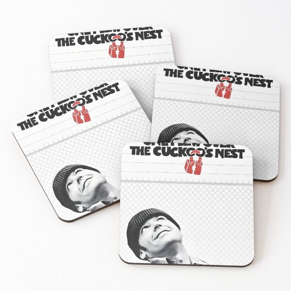 Item preview, One Flew Over The Cuckoos Nest Original Custom Vintage Movie Poster Wall Art designed and sold by Cool Robot Bro..