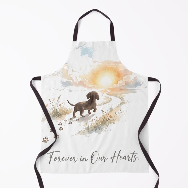 Item preview, Forever in Our Hearts Dachshund Memorial Sympathy Design designed and sold by jgoteiner.