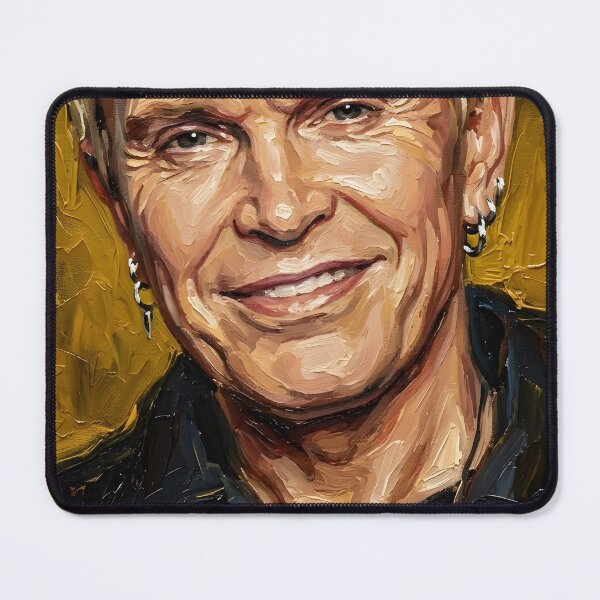 Item preview, Billy Idol Oil Painting designed and sold by maretsad.