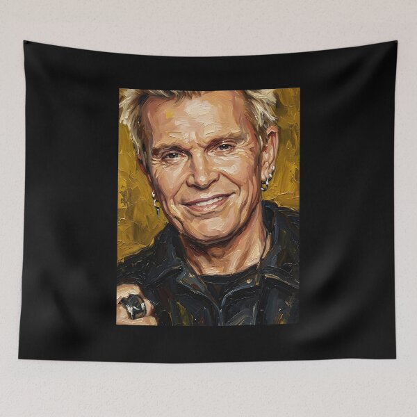 Item preview, Billy Idol Oil Painting designed and sold by maretsad.