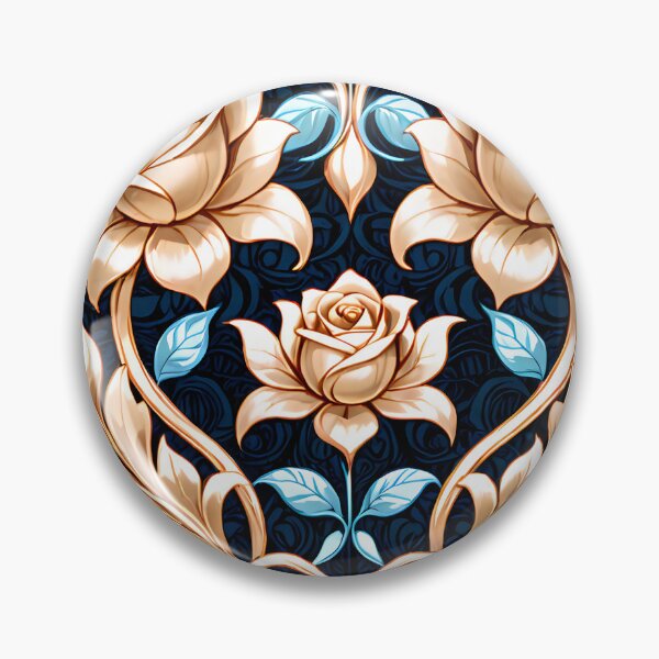 Item preview, Luxury Rose Motif with Ornate Decorative Patterns. designed and sold by MissYouONLY.