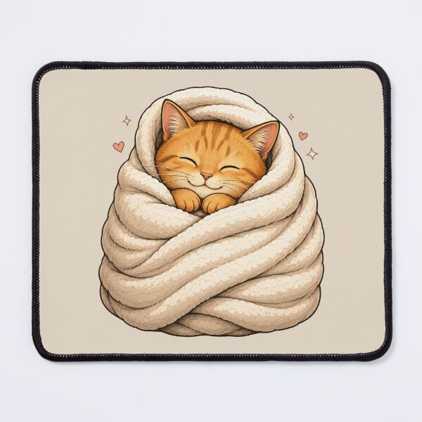 Item preview, Burrito Cat Dreams designed and sold by Safe Haven Pets.