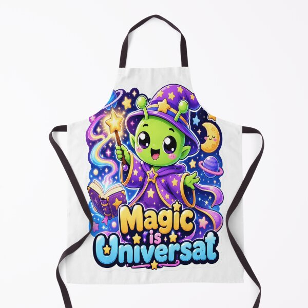 Item preview, Magic Is Universal Alien Wizard designed and sold by Ruamid.