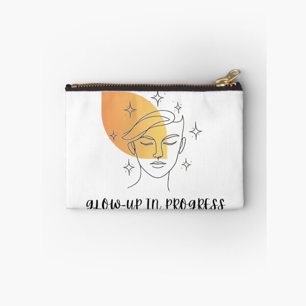Item preview, Glow Up In Progress Minimalist One Line Art designed and sold by RunningWhiskers.