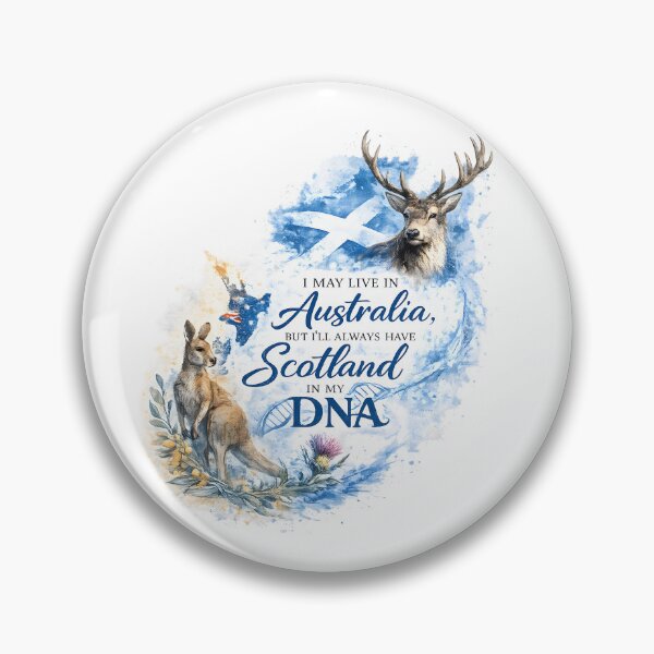 Item preview, Live In Australia Scotland In My DNA designed and sold by SMalcolmDesigns.