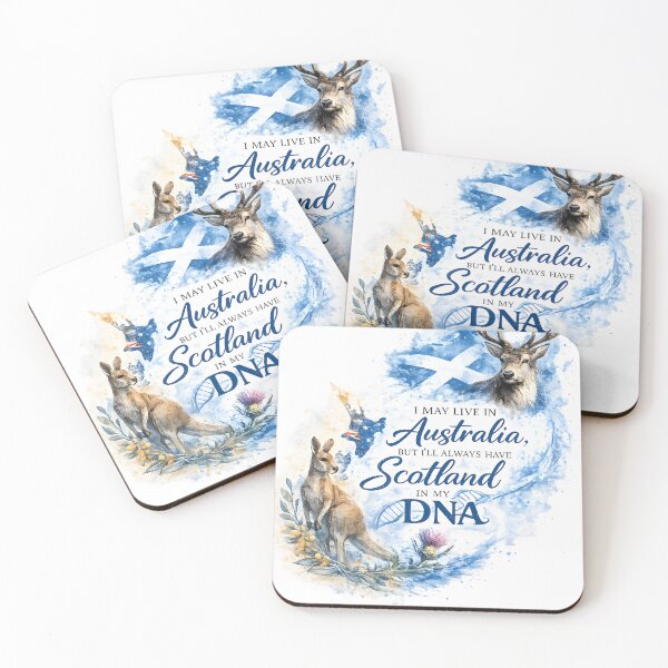 Item preview, Live In Australia Scotland In My DNA designed and sold by SMalcolmDesigns.