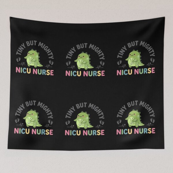 Item preview, Cute Dinosaur TINY BUT MIGHTY NICU NURSE - Kawaii  nicu nurse gifts designed and sold by medoutfits.