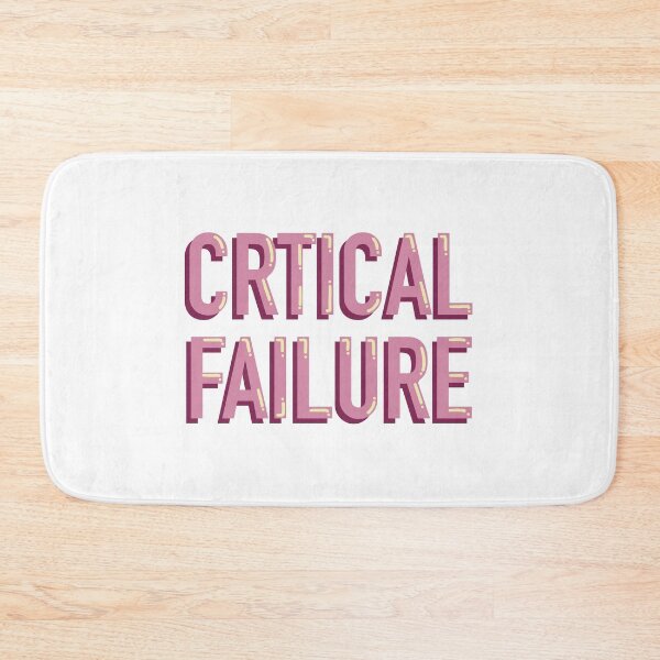 Item preview, Critical Failure Sticker D&D Tabletop RPG Decal designed and sold by alexmaushaus.