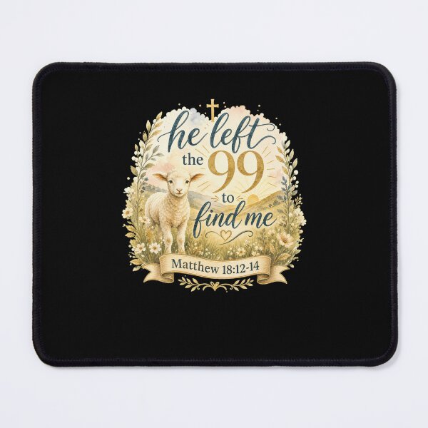 Item preview, Matthew 18 Found Lamb Christian Scripture Design designed and sold by snowry.