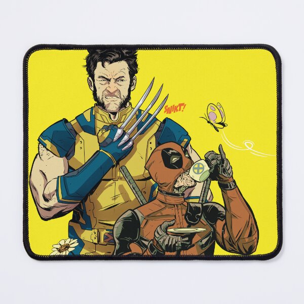 Item preview, Wolverine and Deadpool disturb designed and sold by danborgesart.