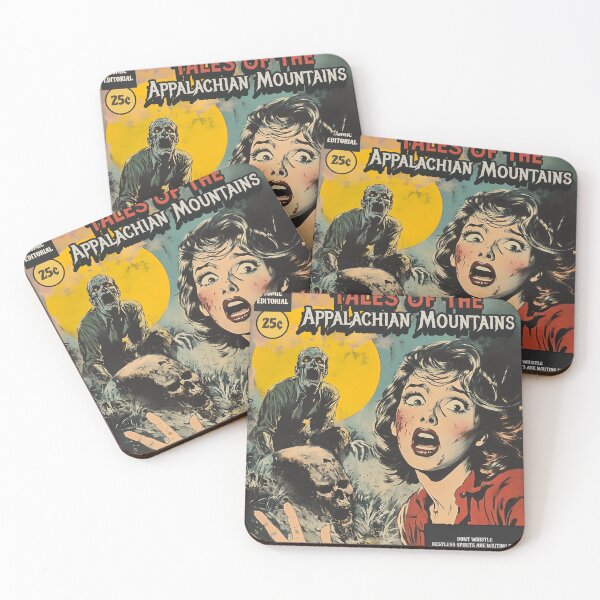 Item preview, Comic Book Horror Appalachian Mountains designed and sold by Redkrayon.