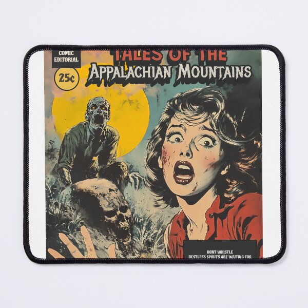 Item preview, Comic Book Horror Appalachian Mountains designed and sold by Redkrayon.