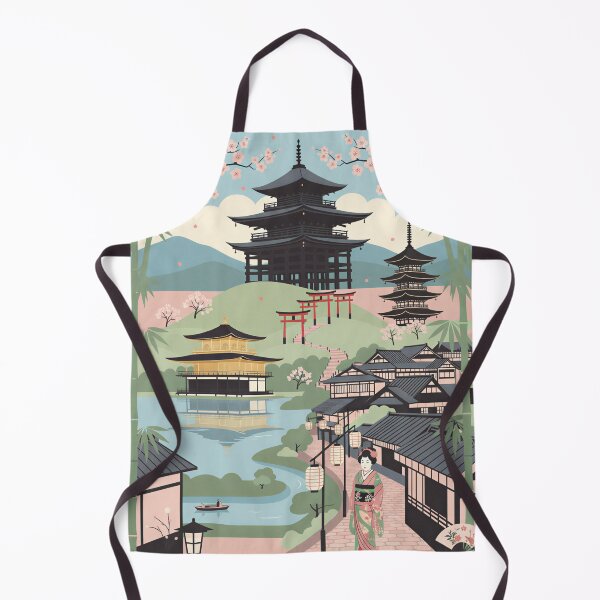 Item preview, Kyoto Japan Illustration designed and sold by Aminlazir.