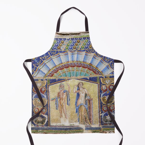 Item preview, Neptune Amphitrite Roman Mosaic Classical Art designed and sold by Retr0Tshirts.