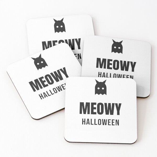 Item preview, Meowy Halloween - Cute Ghost Cat Shirt designed and sold by RankShift.