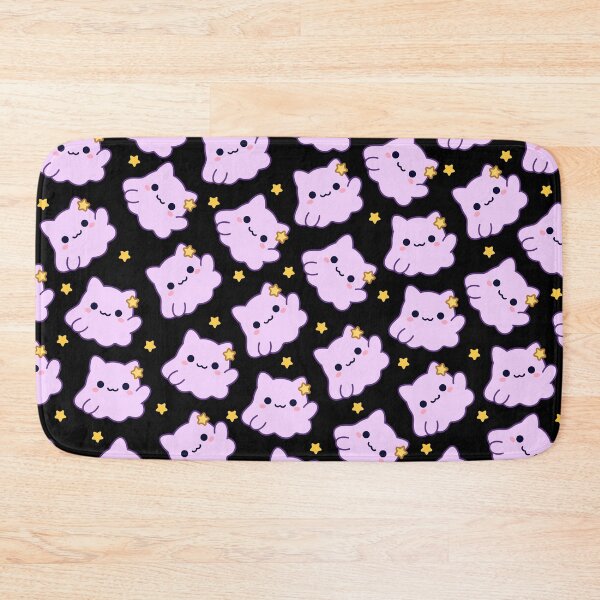Item preview, Litchi Pink Cute Kawaii Cat Blob designed and sold by MimochiStudio.
