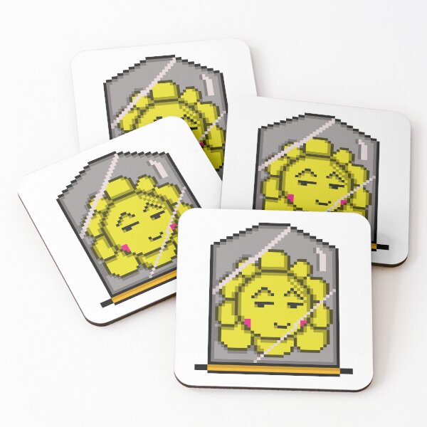 Item preview, Cute Flower in Glass Dome Terrarium Pixel Art designed and sold by RetroRlx.