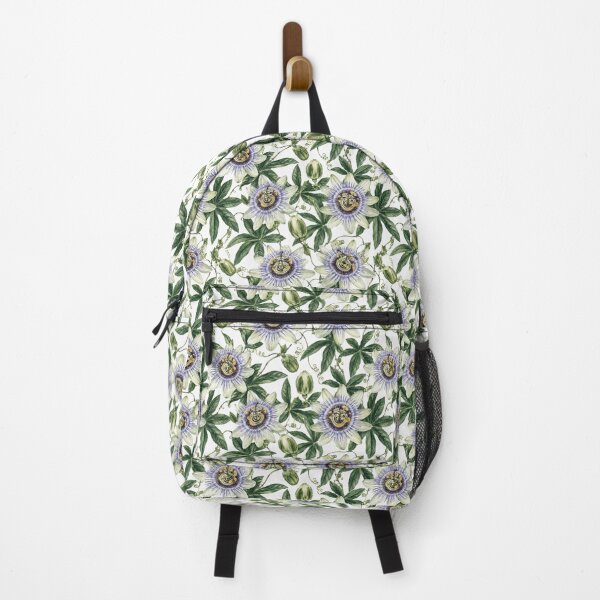 Item preview, Passionflower Exotic Structure Watercolor Seamless Pattern designed and sold by Inkworksbyshery.