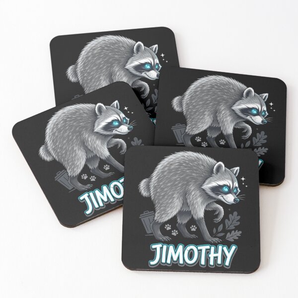 Item preview, Jimothy Raccoon Cute Trash Panda Viral Animal Lover Gift designed and sold by CallDesign.