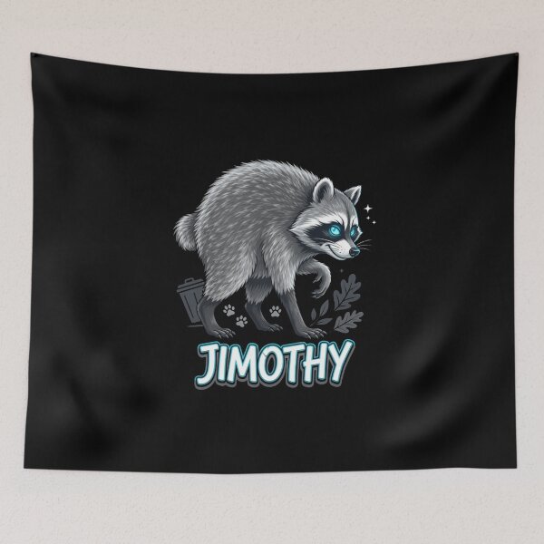 Item preview, Jimothy Raccoon Cute Trash Panda Viral Animal Lover Gift designed and sold by CallDesign.
