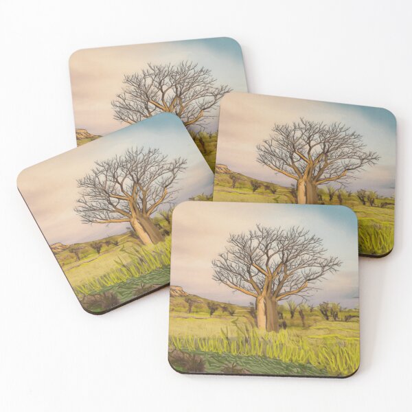 Item preview, Digital painting of Boab tree designed and sold by Fayes4Art.