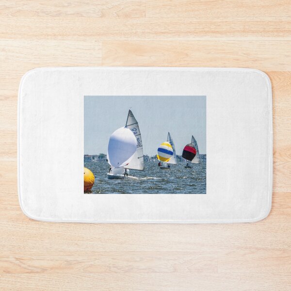 Item preview, Sailboats Racing Downwind  on Barnegat Bay New Jersey designed and sold by Frank Parisi.
