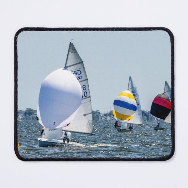 Item preview, Sailboats Racing Downwind on Barnegat Bay New Jersey designed and sold by Frank Parisi.